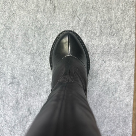 Givenchy “Look Book” Black Platform Leather Boots Size 39 - Picture 3 of 7